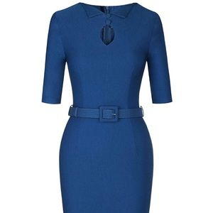 💫 Muxxn Boutique Vintage Style Work Dress
